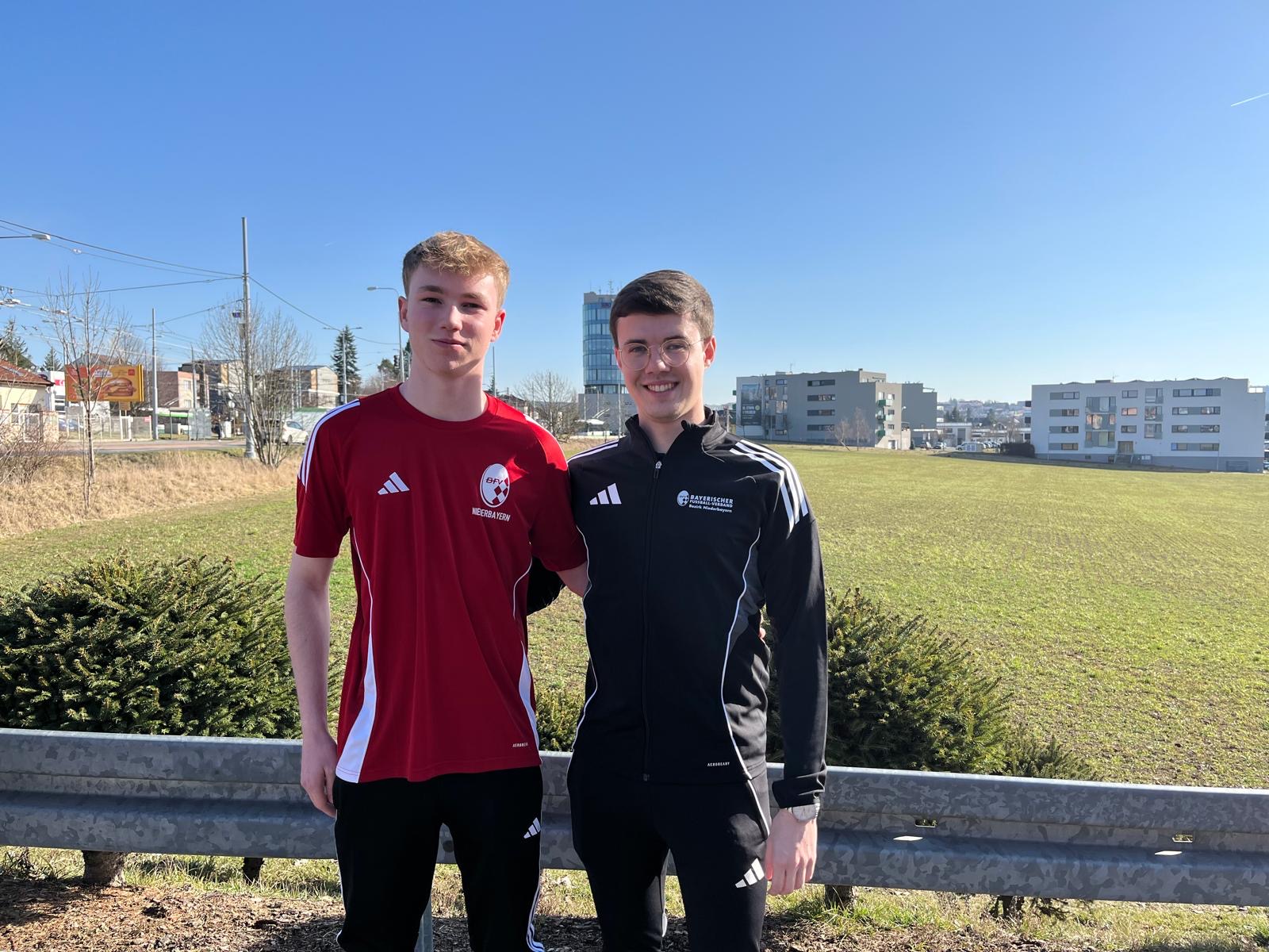 Simon Engl beim Trainingslager vom Bezirk Niederbayern